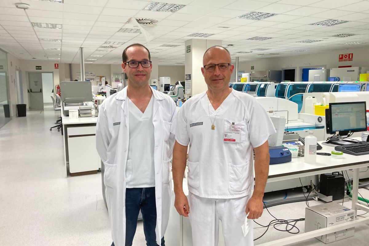 Miguel Boronat, a la izquierda, junto a Julián Daz. FOTO: E. Mezquita. 